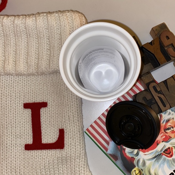 🆕🎄☕️🧜♀️STARBUCKS 12 oz. 2016 Candy Cane Motif Ceramic Cup with Swivel Lid - Picture 3 of 8